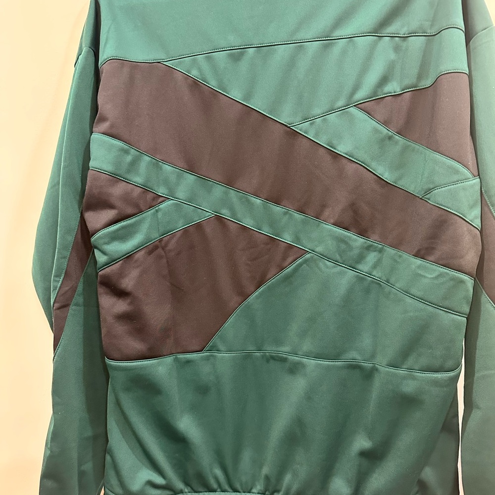 Reebok Men's Medium Forest Green Windbreaker - Picture 5 of 5